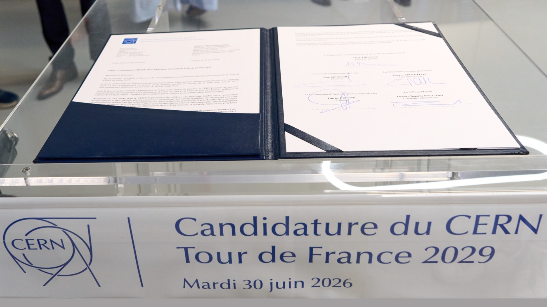 Candidature du CERN