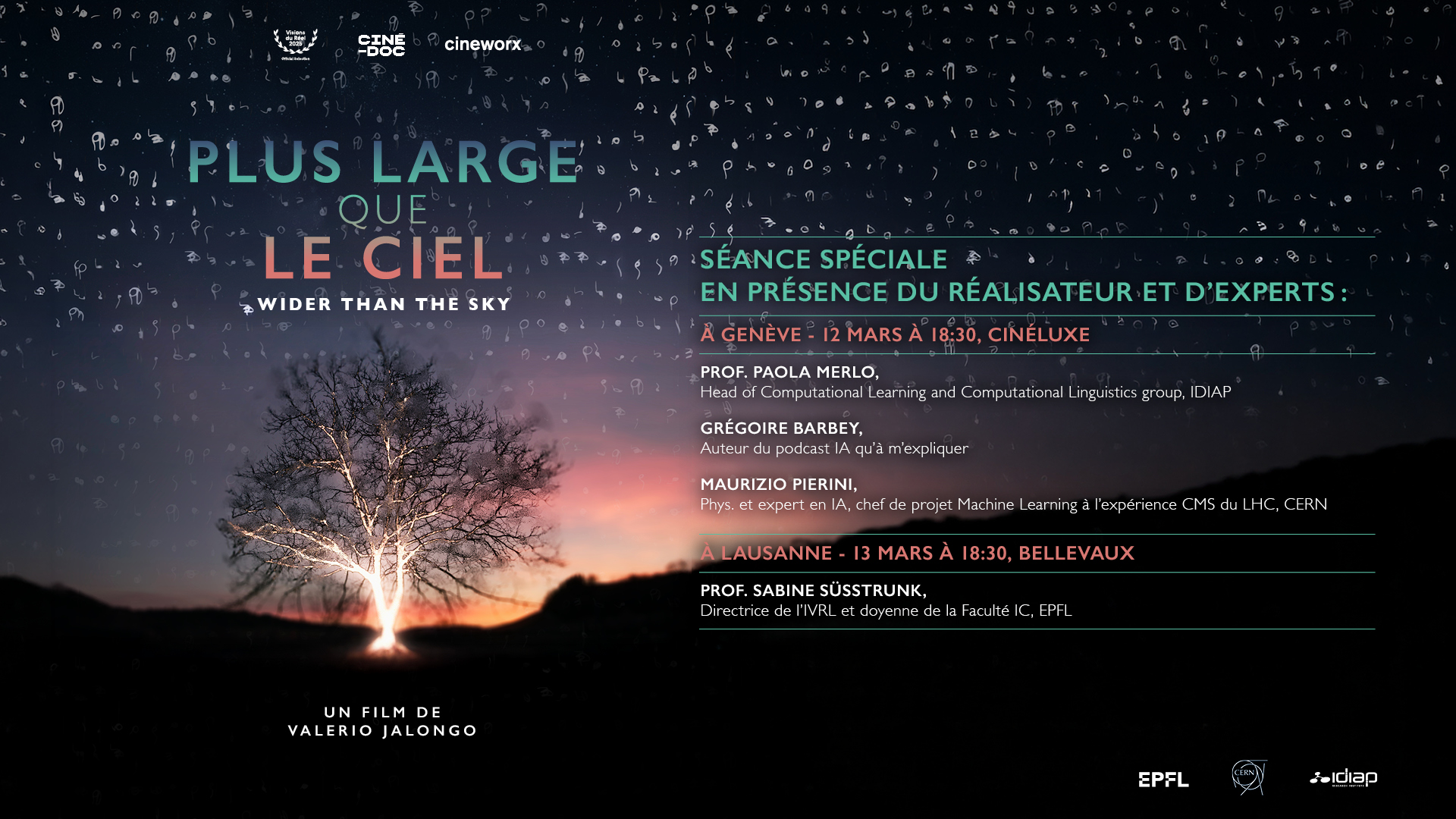 Plus large que le ciel